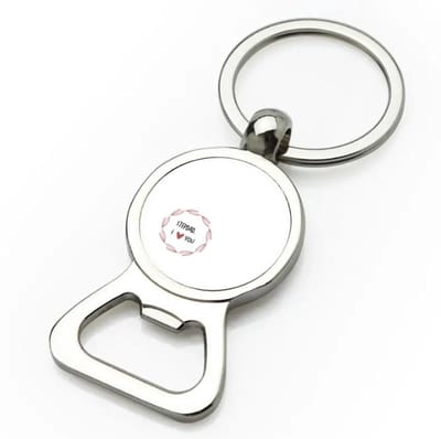Akyol - stepdad i love you flesopener - Papa - de liefste stiefvader - vader cadeautjes - vaderdag - verjaardagscadeau - verjaardag - cadeau - geschenk - kado - gift - vader artikelen - 9 bij 3 cm