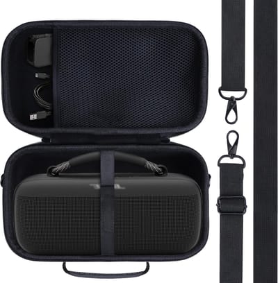Duurzame Hard Case voor Bose SoundLink Max Draagbare Speaker met Zwarte Bescherming en Schokbestendigheid