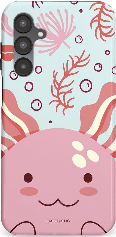 Casetastic Hoesje Geschikt voor Samsung A16 - Stijlvolle Beschermende Duo-layer Case - Axolotl knuffels