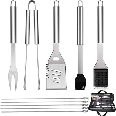 White-Label® BBQ Accessoires Set – RVS Barbecue Gereedschap – Grill Tools Set – Ultimate