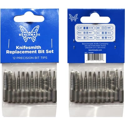 Benchmade knifesmith bit set
