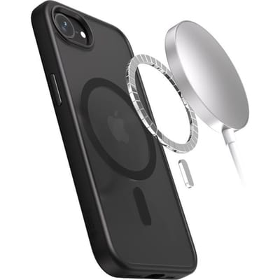CRONG Hybrid Frost MAG Cover - iPhone 17e / 16e MagSafe Case (Black)