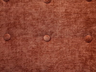 Vente-unique Schommelstoel in terracotta getextureerde stof ELMINA