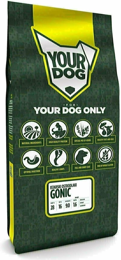 Yourdog Istarski ostrodlaki gonic Rasspecifiek Puppy Hondenvoer 12kg | Hondenbrokken
