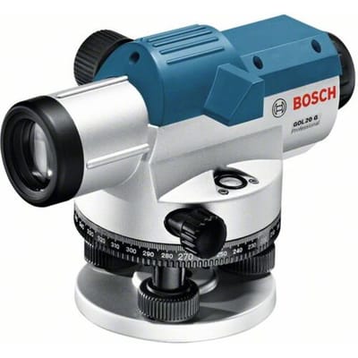 Bosch Professional GOL 20 G Optisch nivelleerinstrument Reikwijdte (max.): 60 m Optische vergroting (max.): 20 x
