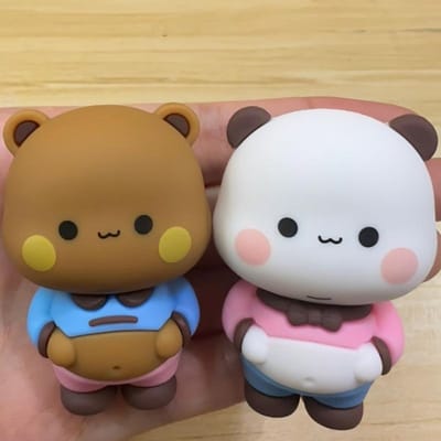 Bubu Dudu Desktop Figuurtjes Schattige Yier Panda Beer Anime Figuurtjes Auto Accessoires Huisdecoratie Huisdecoratie Cartoon Ornamenten