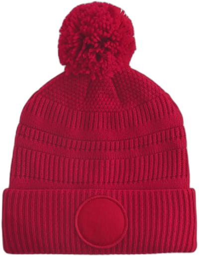 Fan Patch Beanie - Classic Red - One Size