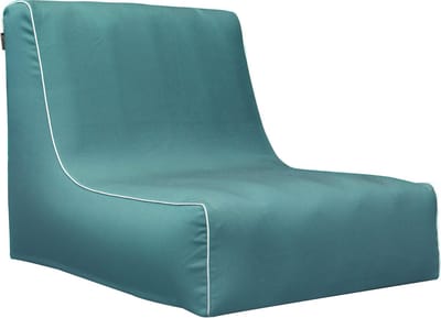 Opblaasbare outdoor sofa – Zitzak – Turquoise - St. Maxime outdoor (kleur) Sofa - 70 x 90 x 70 cm – lounge stoel – zitzak – zitkussen – beschikbaar in verschillende kleuren