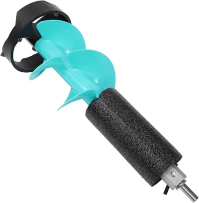 Elektrische Ijsboorvijzel 6 Inch met Positioner voor Wintervissen en Noodgeval, Drijvend Ontwerp en Universele Adapter
