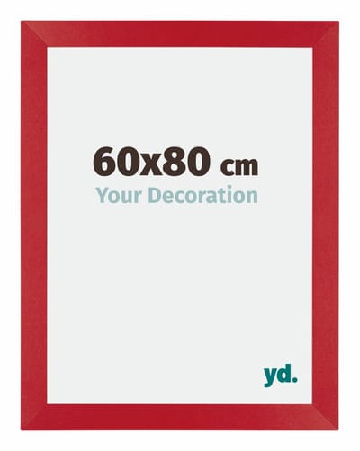Your Decoration - Puzzellijst 60x80 cm - Rood - Puzzellijst 1500-2000 stukjes - MDF Fotolijst - Mura
