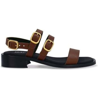 Sandalen met hakken Nae Vegan Shoes Vegan Sandalen voor Dames Vera Bruin