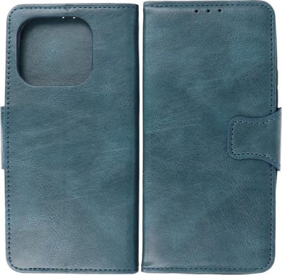 BestCases -  XiaoMi Mi 11 Pro Hoesje - Mi 11 Pro Bookcase Telefoonhoesje - Mi 11 Pro Kaarthouder Portemonnee Hoesje - Kunstleer - Blauw
