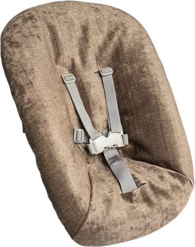 #14 newborn hoes, Velours zand geweven, Stokke Tripp Trapp. Ook geschikt voor Kidsmill Up.