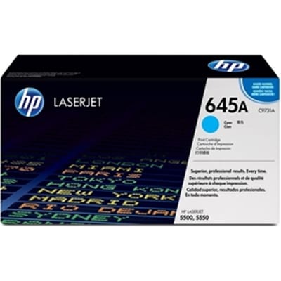 HP C9731A nr. 645A toner cartridge cyaan (origineel)