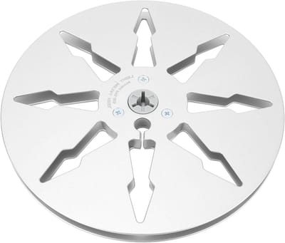 Lege Tape Haspel - Opname Reel - Geluid Opnemen - Aluminium Legering - 7 Inch - Zilver