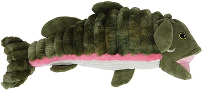 De Boon - Vito de Vis - Pluche - Hondenspeeltje - Piep & Kraak - 65cm