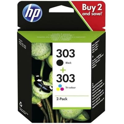 HP Inktcartridge 303 (3YM92AE) Zwart + 3 kleuren Multipack