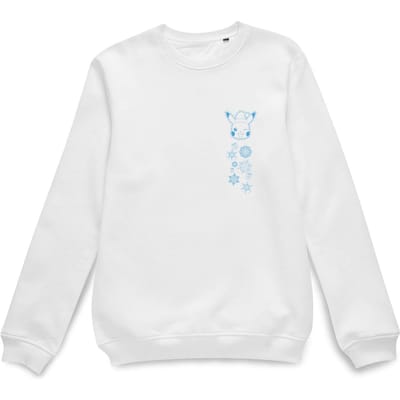 Pokemon Pikachu Wink Christmas Jumper - White - S