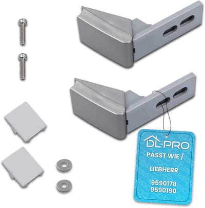 Koelkast Scharnier Reparatie - Deur Reparatiekit - Koelkast Deur Repareren - Set van 2 stuks - 9 x 37 cm