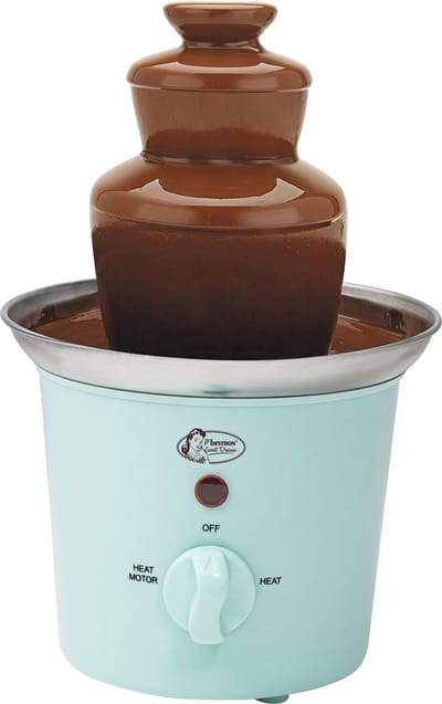 Bestron Chocoladefontein ACF300M - Chocolade fondue - 3 lagen - Mint - 5 jaar garantie