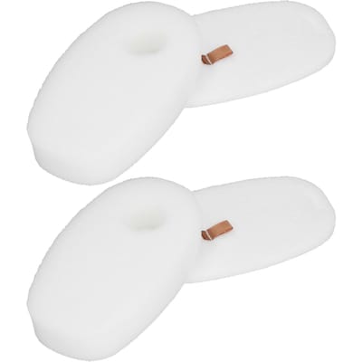 4 Sets Coton Filtrant Accessoire Aspirateur Convient pour Shark HV320 HV321 HV322 HV324Q HV319 HV320W white