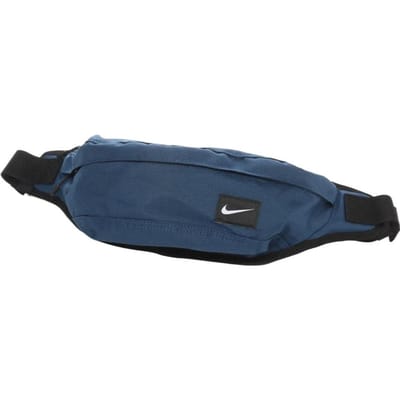 Sac banane Nike à fermeture éclair en polyester Taille normale Unisexe Bleu BA4272-415