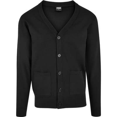 Urban Classics - Fine Lange cardigan - XS - Zwart