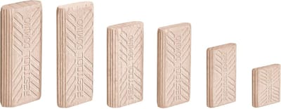 Houten Verbindingen - Domino Pluggen - Meubelbouw - Precisie Vorm - 8x40mm