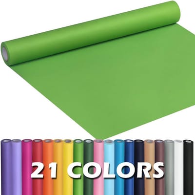 Middelgroene Kraftpapier Rol 44,5 cm x 24,4 m - Stevig Ambachtelijk Inpakpapier voor Cadeaus en Knutselen