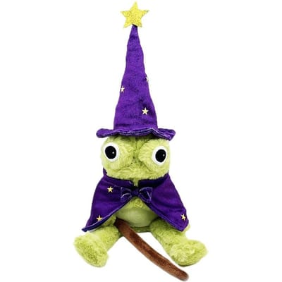 Nouvelle série de poupées en peluche Mignon Grenouille Sorcier du Manoir Lunaire, décoration de chambre de poupée, jouets décoratifs, jouets préférés des enfants, cadeaux d'anniversaire. purple