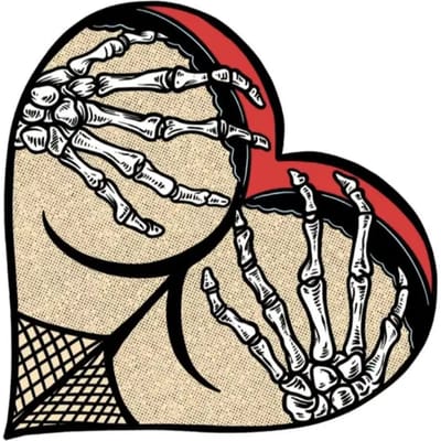 Motorfiets stickers Lethal Threat Mini Handfull