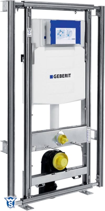 Geberit GIS easy Element voor wand wc 120cm Sigma inbouwreservoir 12cm in breedte verstelbaar 60-95cm UP320