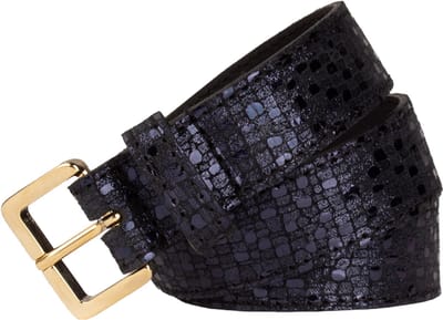 Legend Dames - Leren riem - Zwart - 90cm