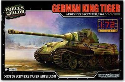 Forcesofvalor - Tiger King German Ardennes 1944 1:72