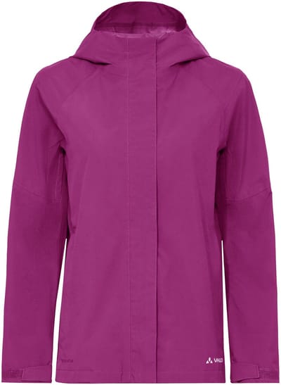 VAUDE Neyland 2.5L Jas II, Hardshell Jas, Dames Outdoor Sportjassen, Waterdicht, Winddicht, Hardshell, Capuchon, Regular fit