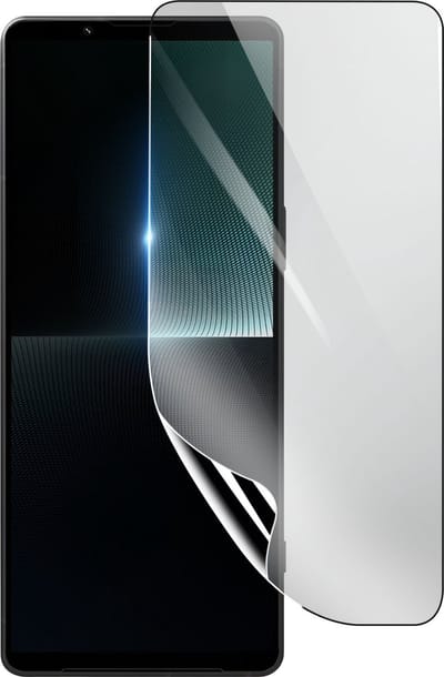 3mk, Geschikt voor Sony Xperia 1 V, Schokbestendige Hydrogel Screenprotector, Transparant