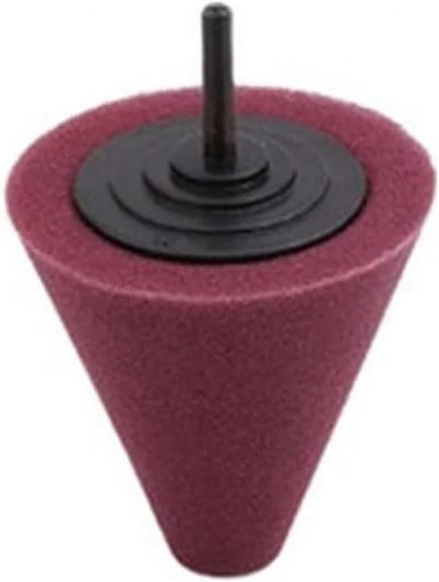 Polijstpads Set - Spons Schijven - Auto Wiel Reinigen - Verschillende Hardheden - 1 Stuk - Rood