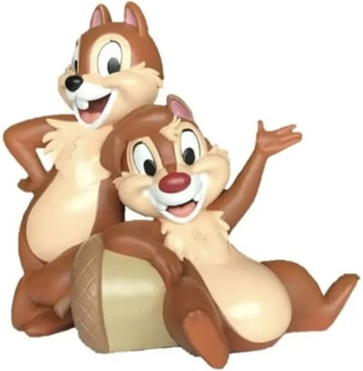 Disney - Knabbel en Babbel Standbeeld 32,5 x 21 x 31cm