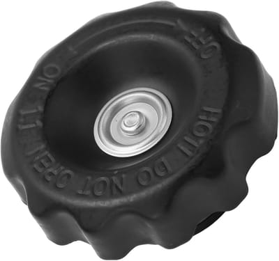 Dailygoods- Radiatordop 1,1 Bar - Motorfiets - Lekvrij - Vervanging - ABS/Metaal - Universeel - Radiateurdop