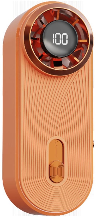 Krachtige Handventilator met Turbo - 100 Snelheden- Oplaadbare Mini Ventilator 2000mAh - USB Handheld Fan met LED Display - Ideaal voor Reizen, Kamperen en Outdoor
