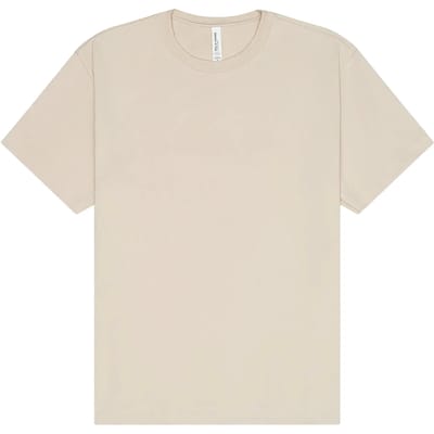 Bella+Canvas Unisex Heavyweight Short Sleeve Tee CV4610 - Dust - XS