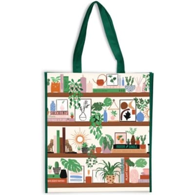 Plant Shelfie Reusable Shopping Bag - Galison