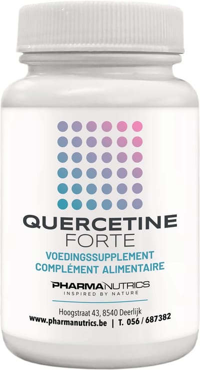 PharmaNutrics Quercetine Forte 400 mg – Hooggedoseerd plantaardig antioxidant – Weerstand & celbescherming (60 capsules)