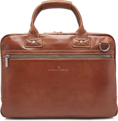 Castelijn en Beerens Laptoptas / Werktas / Aktetas - 15.6 inch - Firenze Business - Cognac