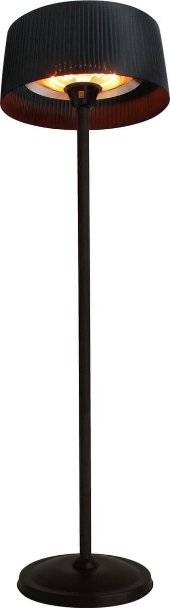Sunred – Artix - Bright lijn - Zwart - Staand model - Terrasverwarmer - Infraroodstraling - 2100 W – ECO - 3 standen - Elektrische heater