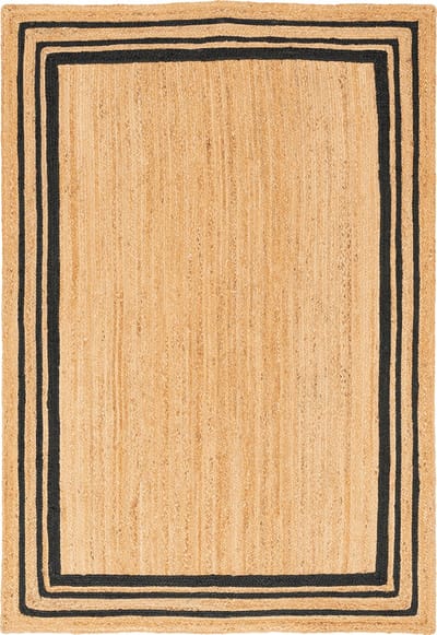 Pergamon Natuurvezel tapijt Jute Salsa boord