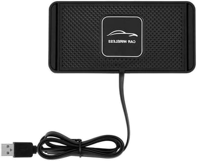 Draadloze Lader - Oplaadmat Auto - Veilig Navigeren - Antislip Ontwerp - 10 Watt Vermogen - Zwart