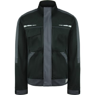 Dickies Grafter Duo Tone heren zwart/grijs werkjas