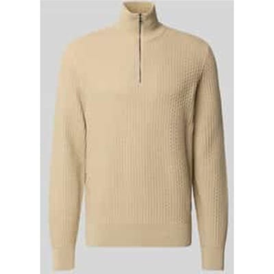regular fit troyer van zuiver katoen model 'H-ULICIO'