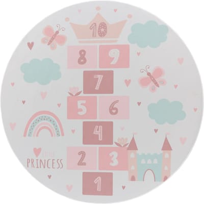 Kindertapijt Bini beige 160 cm rond